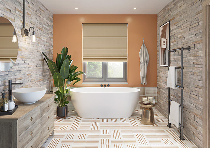 Lyra, Pareo Cream - Roman Blind - Image 8